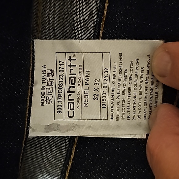 Carhartt WIP Rebel Jeans - Picture 3 of 6